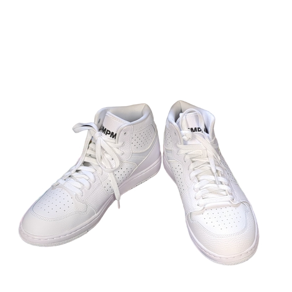 JORDAN Jumpman access white high tops size 10.5 - Picture 2 of 9